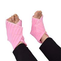 ZENGZHIJIE Heel Protectors for Pressure Sores,Foot Pillow Heel Cushion Protectors, Pressure Sore and Heel Ulcer Relief - Breathable Double Filled Moisture Wicking Core