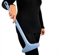 HOME-X Multi-Use Lint Brush, Pet Hair Remover, Lint Remover, Cleaning Supplies, Pet Hair, Fuzz, Dust and Dandruff from Clothes and Furniture-Blue (21.25”L)