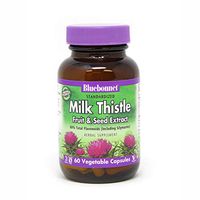 BlueBonnet Milk Thistle Fruit and Seed Extract Supplement, 60 Count