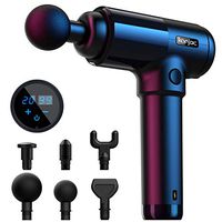 Konjac Massage Gun Deep Issue Muscle Massager, Handheld Electric Body Massager for Neck Back Pain Relief, 20 Speed Adjustable Super Quiet Percussion Fascia Gun for Sore Muscle and Stiffness