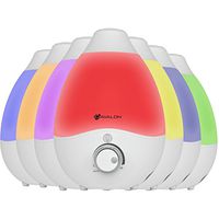 Avalon Premium Cool Mist Humidifier with Aromatherapy Essential Oil Drop Diffuser, with 7 Adjustable LED Lights, Ultrasonic Pure Silent Technology, Filter - ETL Safety Approved for Children