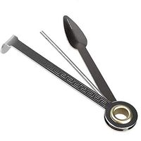 ️ Yu2d ❤️❤️ ️Multifunctional 3in1 Stainless Steel Smoking Tobacco Pipe Cleaner Cleaning Tool