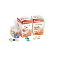 Afassco 5015 Medium Blue Finger Cots - 144 / BX