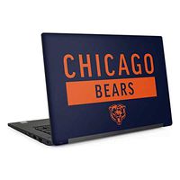 Skinit Decal Laptop Skin for Latitude 7490 - Officially Licensed NFL Chicago Bears Blue Performance Series Design