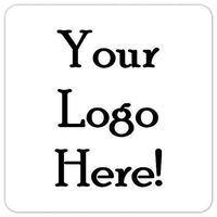 Custom Logo Stickers, 2 Inch Square Stickers, Upload Your Logo or Image (60 Count)