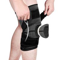 Fyore Knee Brace Compression Sleeve,Knee Braces for Men & Women with Side Stabilizers & Patella Gel Pads & Straps for Knee Support.Knee Sleeves for Meniscus Tear,Arthritis,Pain Relief,More Sports
