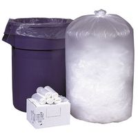 Can Liners 7-10 Gallon 24"x24" 1000/CT Translucent
