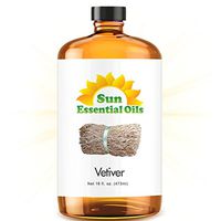 Vetiver Essential Oil (Huge 16oz Bottle) Bulk Vetiver Oil - 16 Ounce