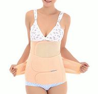 Postpartum Abdominal and Belly Waist Binder for Women Postnatal Body Slimming Shaper (2 in 1 )