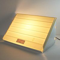 Magna-View Illuminated Slide Sorter and Viewer with Magnifying Glass