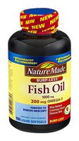 Nature Made Nat Made Fish Oil 1000Mg Burpless 150 Sg, Pack of 6