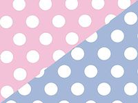 Baby Gift Wrap Paper - 24" x 85' - Baby Dots