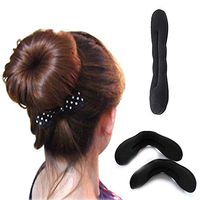 Elevin(TM)🌹🌹 Hot Fashion Womens Sponge Disc Hair for Bud Head/Meatball Head Large Model