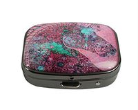 PTCRMG Image Custom Unique Pill Box Case Tablet Medicine Pocket Purse Travel Pill Vitamin Decorative Box Case Holder (Unicorn)