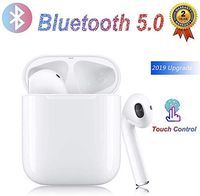 CYONE Bluetooth Headphones Wireless Earbuds Headphones with Charging Case TWS Stereo Handsfree Headphones in-Ear Built-in Mic Headset Premium Sound with Deep Bass for phonesX/7/8-09