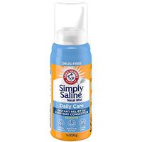 Arm & Hammer Simply Saline Nasal Mist Instant Relief for Everyday Congestion, 1.6 OZ
