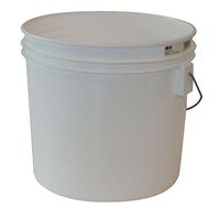 Argee 3.5 gal. White Bucket (10-Pack)