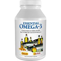 Andrew Lessman Essential Omega-3 Unflavored 360 Softgels - Ultra-Pure, High Potency Omega-3 Oils. High DHA, No Stomach Upset, No Contaminants, No Mercury. Small Easy to Swallow Softgels