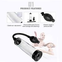 Male Grade Manual XL Press Ball Enlárgêment Pump Men Effective Vacuum Power Pump Operating Device
