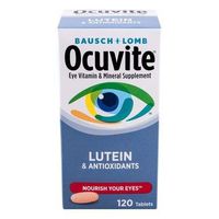 Bausch + Lomb Ocuvite with Lutein Tablets - 120 Tablets, Pack of 3