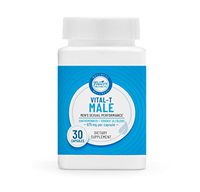 Nature's Instincts Vital-T Male Xanthomonnier + Tongkat Ali Blend: L-Arginine, Maca, Yohimbe | Men’s Sexual Health Supplement for Optimal Sexual Wellness & Performance, 30 Capsules