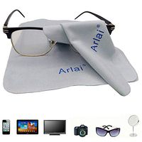 Arlai Eyeglass Cleaner - Microfiber Cleaning Glasses Cloths, 10 Pack (Blue)