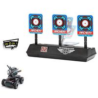 Electric Scoring Target Toy,Meet&sunshine Auto-Reset Intelligent Light Sound Effect Scoring Targets for DJI RoboMaster S1