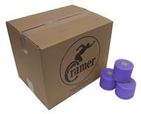 Cramer Tape Underwrap, Bulk Case of 48 Rolls of PreWrap for Athletic Taping, Hair Tie, Headband, Patellar Support, Pre-Wrap Athletic Tape Supplies, 2.75" X 30 Yard Rolls of Pre Wrap, Purple