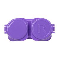 CHBC Contact Lens Box Candy Color Objectives Travel Portable Case Storage Container (Purple)