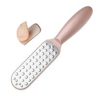 ZENGZHIJIE Foot Files Foot Pedicure Kit for Hard Skin, Foot File Foot Care Pedicure Tool for Wet and Dry Cracked Feet (Color : Pink)