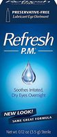 Allergan Refresh P.M Lubricant Eye Ointment,.12oz,2 Count