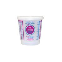 Disposable Mixing Cups - 1/2 Pint - 100/Box