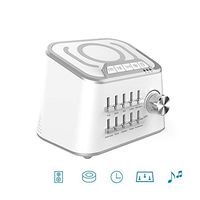 Roeam Sleep Sound Machine, BT 3.0 HiFi Sound Speaker 3 Time Settings for Baby Comfort Machine Sleep Quality Enhancer - 10 Natural Sounds Optional