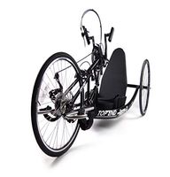 Top End Force-3 Stock Handcycle, 17-inch Seat Width, Black with Disc Brake, 60121611