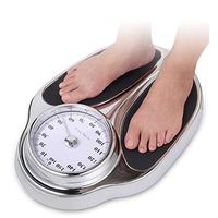 Non-Slip Mechanical Pointer Weight Scale, 350 Lbs, Portable Large Dial Analog Precision Bathroom Scale, Easy to Read Measurements, for Weight Loss Exercise