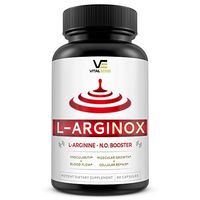L-Arginox | L-Arginine - Nitric Oxide Booster - Over 1500mg Muscle Building, Strength, Endurance, Vascular, Pump, Circulation, Blood Flow, L-Ornithine to L-Citrulline, Supplement Pills