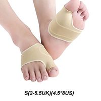 Reddhoon 2 Pairs Bunion Corrector Sleeve, Elastic Bunion Pain Relief Sleeve for Big Toe Straightener, Hallux Valgus, Hammer Toe, Shoe Friction Protector, Two Size Optional for Men and Women