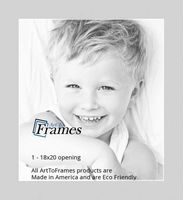 18x20 Clapboard / Candlewick Custom Mat for Picture Frame with 14x16 opening size (Mat Only, Frame NOT Included)