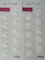 (20 Pack) Oticon 6mm Open Domes for: Agil, Acto, Ino, Dual, Delta, Epoq, Get, Hit, Tego, Vigo