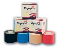 Olympia Kinesiology Tape -Beige, Blue, Black or Pink- please specify color(One Roll, 5cm Wide X 5m Long)