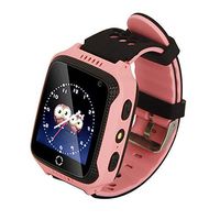 HelloPet M05 1.44 Inch Touch Screen Front Camera + GPS Positioning Smart Watch (Pink)