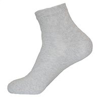 Sole Pleasers Women's Diabetic Quarter Socks - 3 pairs (Grey)