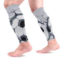 LEVEIS Ball Texture Calf Compression Sleeves,Leg Performance Support for Shin Splint Calf Pain Relief Men & Women Guards Sleeves for Running Cycling 1 Pair