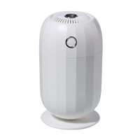 Fine 7 Colors Light USB Humidifier Mini Car Mute Spray Humidifier Air Purification for Office Home Bedrooms Yoga Car Travel Baby Kids Rooms (White)