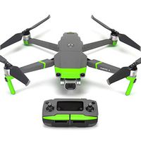 Wrapgrade Poly Skin for DJI Mavic 2 | Accent Color (NEON Green)
