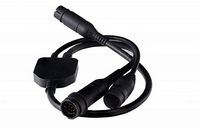 Raymarine Axiom RealVision to 25-Pin RealVision & 7-Pin CP370 Transducers Adapter Y-Cable