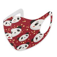 Mouth Masks for Dust Protection Anti Face Mask Washable Earloop Mask Panda