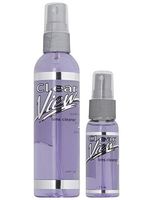 Clear View Premium AR-Coated Anti-Streak Anti-Static Lens Cleaner Spray (ValuePack 1-8 Ounce & 1-1 Ounce)