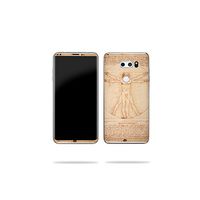 MightySkins Skin Compatible with LG V30 - Vitruvian Man | Protective, Durable, and Unique Vinyl Decal wrap Cover | Easy to Apply, Remove, and Change Styles | Made in The USA