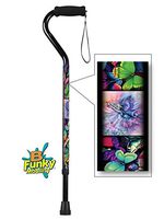 Adjustable Walking Cane with Butterflies